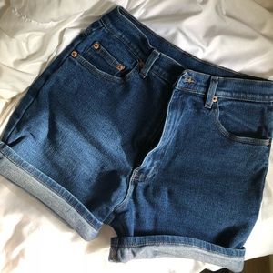 Vintage Mom jean shorts